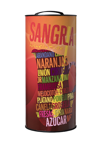 Sangria Wine In Tube
